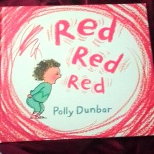 Red Red Red Children's Book Hard Cover